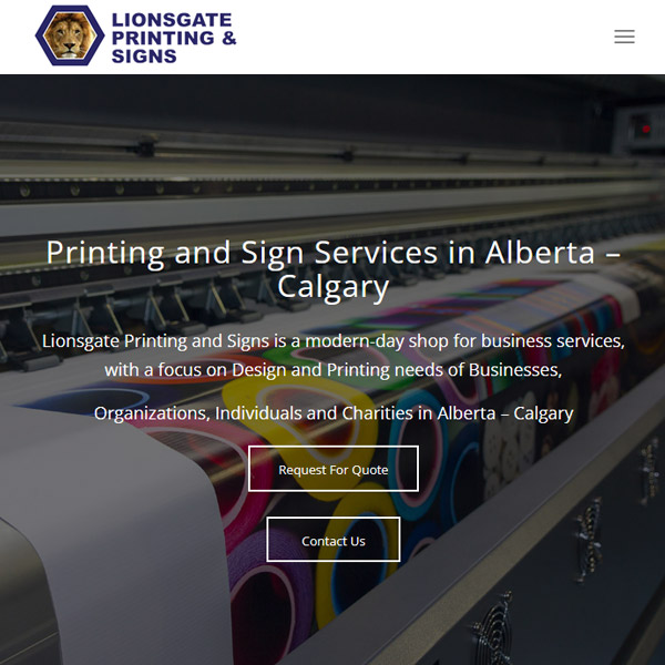 Lions Gate Printing & Sign